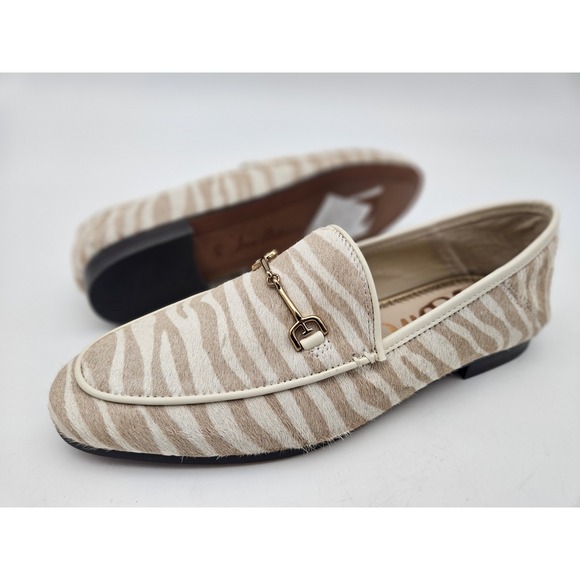 Sam Edelman Shoes - Sam Edelman Loraine Bit Loafer Taupe Zebra Color Womens 6.5 M